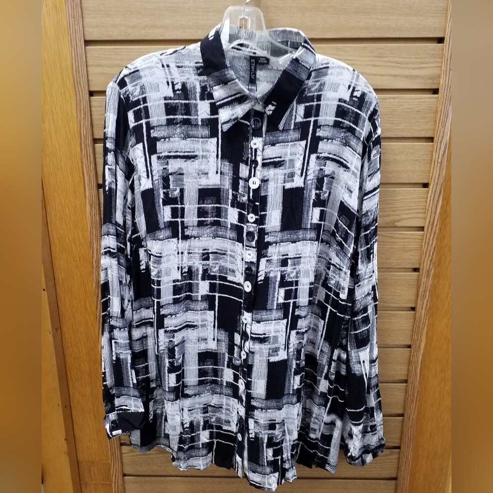 Print blouse